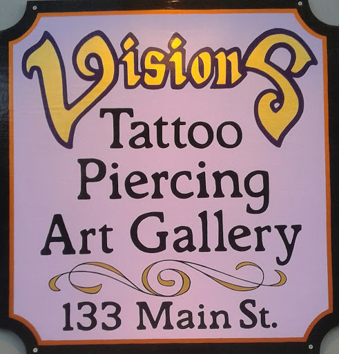 Tattoo Shop «Visions Tattoo, Piercing & Art Gallery, Inc.», reviews and photos, 133 Main St, Medway, MA 02053, USA