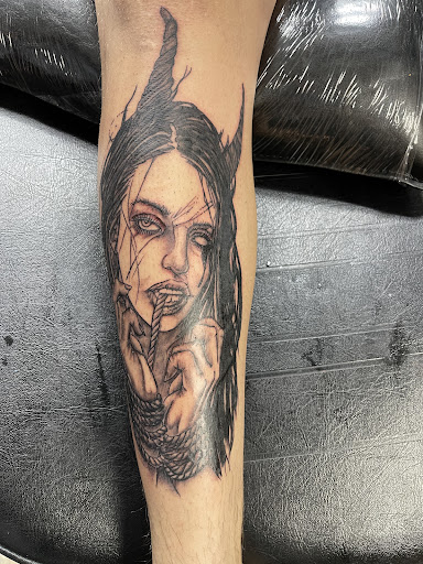 Explore sao tattoo ideas, creative tattoo ideas in Des Moines, available at Skin Kitchen Tattoo