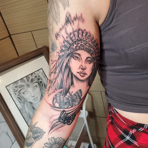 Explore pubic area tattoo ideas, creative tattoo ideas in Albuquerque, available at Relic Tattoo Co.