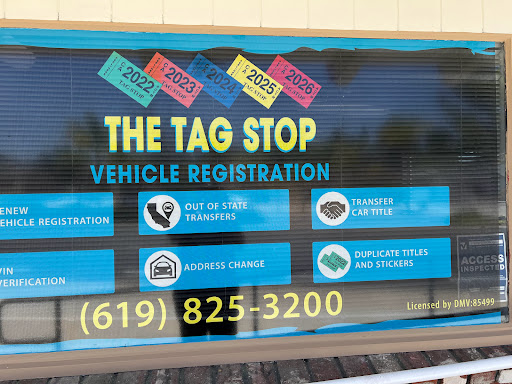 Department of Motor Vehicles «The Tag Stop - El Cajon Licensed By DMV 85499», reviews and photos