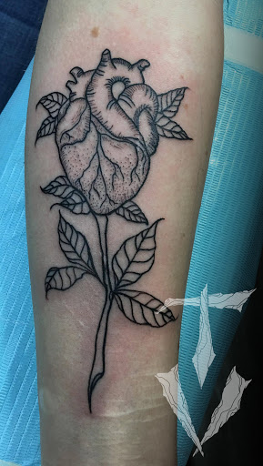 Explore forearm tattoo ideas simple, creative tattoo ideas in Medina, available at Canalside Tattoo Company