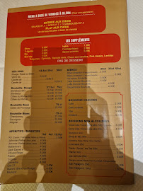 Restaurant érythréen Restaurant Massawa à Paris - menu / carte