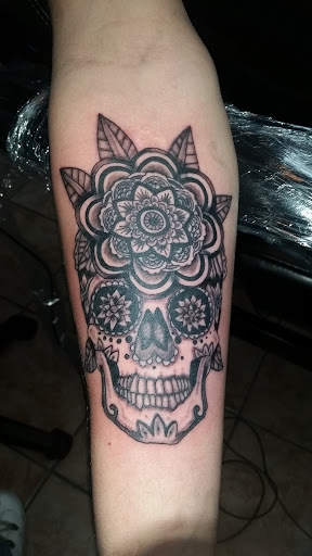 Explore father time tattoo ideas, creative tattoo ideas in Bethlehem, available at Southside Ink