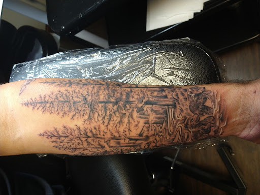 Explore alice in wonderland tattoo ideas, creative tattoo ideas in Lexington, available at Tempest Tattoo Studio