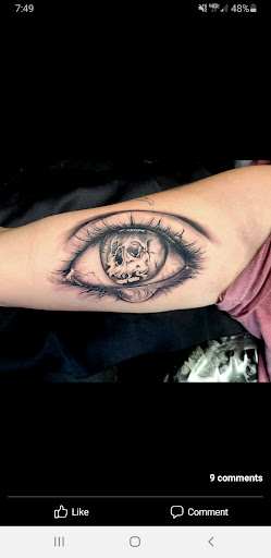 Explore david and goliath tattoo ideas, creative tattoo ideas in Denmark, available at Ink Therapy Custom Tattoo Studio