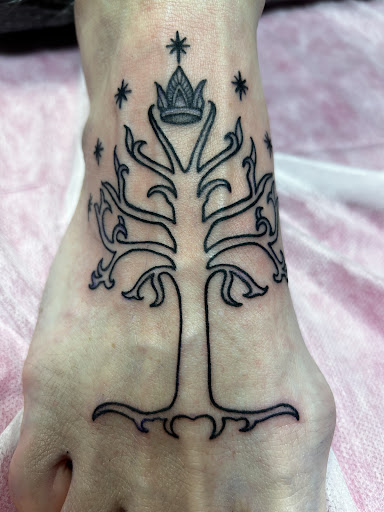 Explore till death do us part tattoo ideas, creative tattoo ideas in Red Bank, available at Resilient Visions