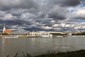 Bratislava Promenade near the Danube image