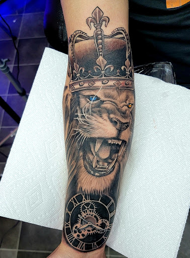 Explore coffee tattoo ideas, creative tattoo ideas in Richmond, available at Captured Moment Tattoos
