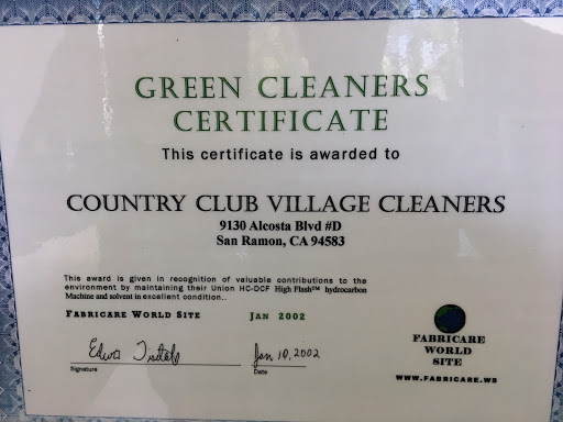 Dry Cleaner «Country Club Village Cleaner», reviews and photos, 9130 Alcosta Blvd # D, San Ramon, CA 94583, USA