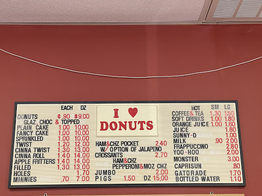 Donut Shop «I Love Donuts», reviews and photos, 601 N Main St C, Shelbyville, TN 37160, USA