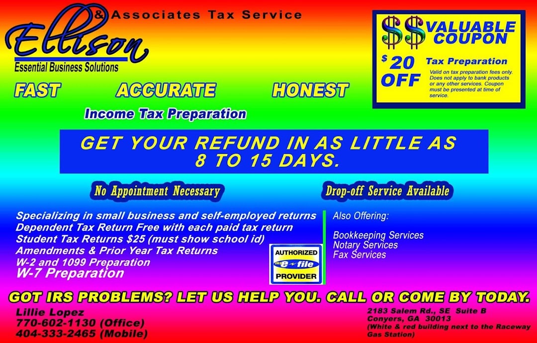 Ellison & Associates Tax Service