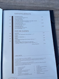 Restaurant Vörn Diek à Dahme carte