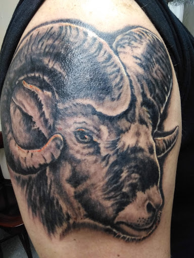 Explore kung fu panda tattoo ideas, creative tattoo ideas in League City, available at Zen Body Art & Adornment Tattoo Shop