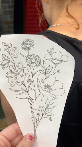Explore lightning bolt tattoo ideas, creative tattoo ideas in Belgrade, available at The Loyal Sparrow Tattoo and Piercing
