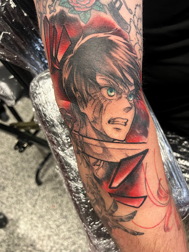 Explore man utd tattoo ideas, creative tattoo ideas in Fenton, available at Think Ink Tattoo Co