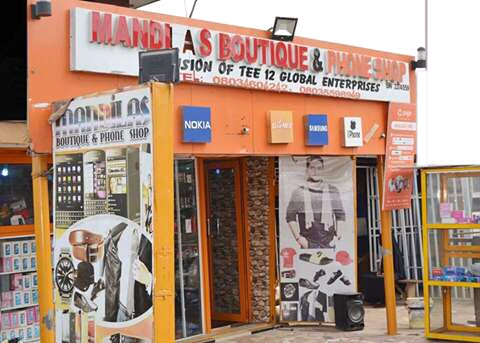 Mandilas Boutique And Phone Accessories, Ibadan - Iwo Rd, Iwo, Nigeria, Shopping Mall, state Oyo