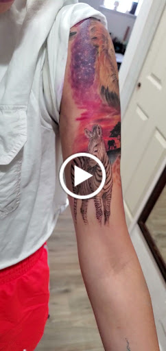 Explore square tattoo ideas, creative tattoo ideas in Fresno, available at Happy Client Tattoo