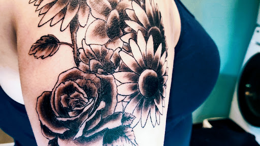 Explore tattoo position ideas, creative tattoo ideas in Le Mars, available at Papa Pedersons Ink Therapy