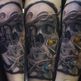 Explore until we meet again tattoo ideas, creative tattoo ideas in Kansas City, available at Enova Ink