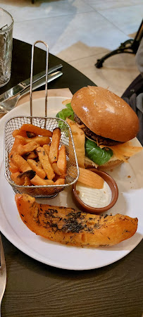 Hamburger végétarien du Restaurant Les Singes Gourmands à Tarbes - n°6