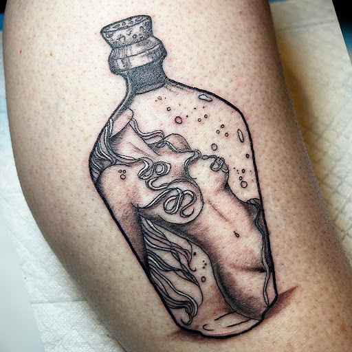 Explore simple memorial tattoo ideas, creative tattoo ideas in Glastonbury, available at Sarah Victor Studios