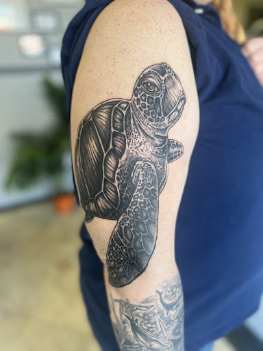 Explore fc barcelona tattoo ideas, creative tattoo ideas in Osage Beach, available at Lake Ozark Tattoo and Hair Studio