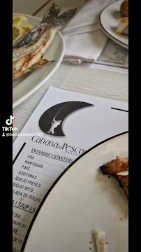 Cabana do Pescador à Foz do Arelho menu
