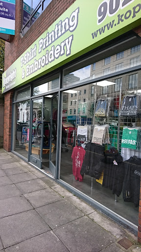T shirt printing stores Belfast