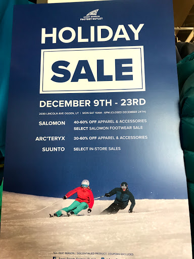 Outdoor Sports Store «Amer Sports Factory Outlet», reviews and photos, 2030 Lincoln Ave, Ogden, UT 84401, USA