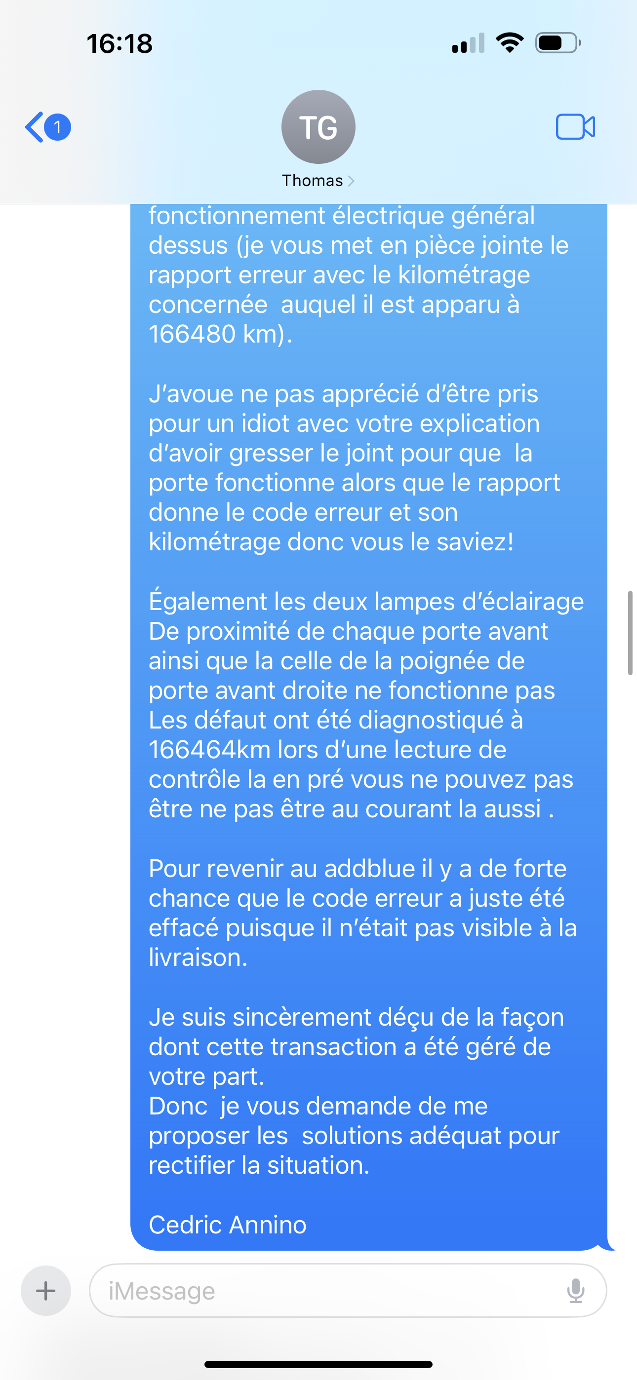 Photo n° 1 de l'avis de Cedric.N fait le 11/12/2023 à 16:32