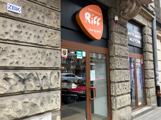 RIFF salon muzyczny, Kraków ul. Długa
