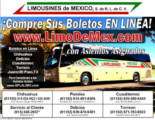 Servicio de limusina Chihuahua