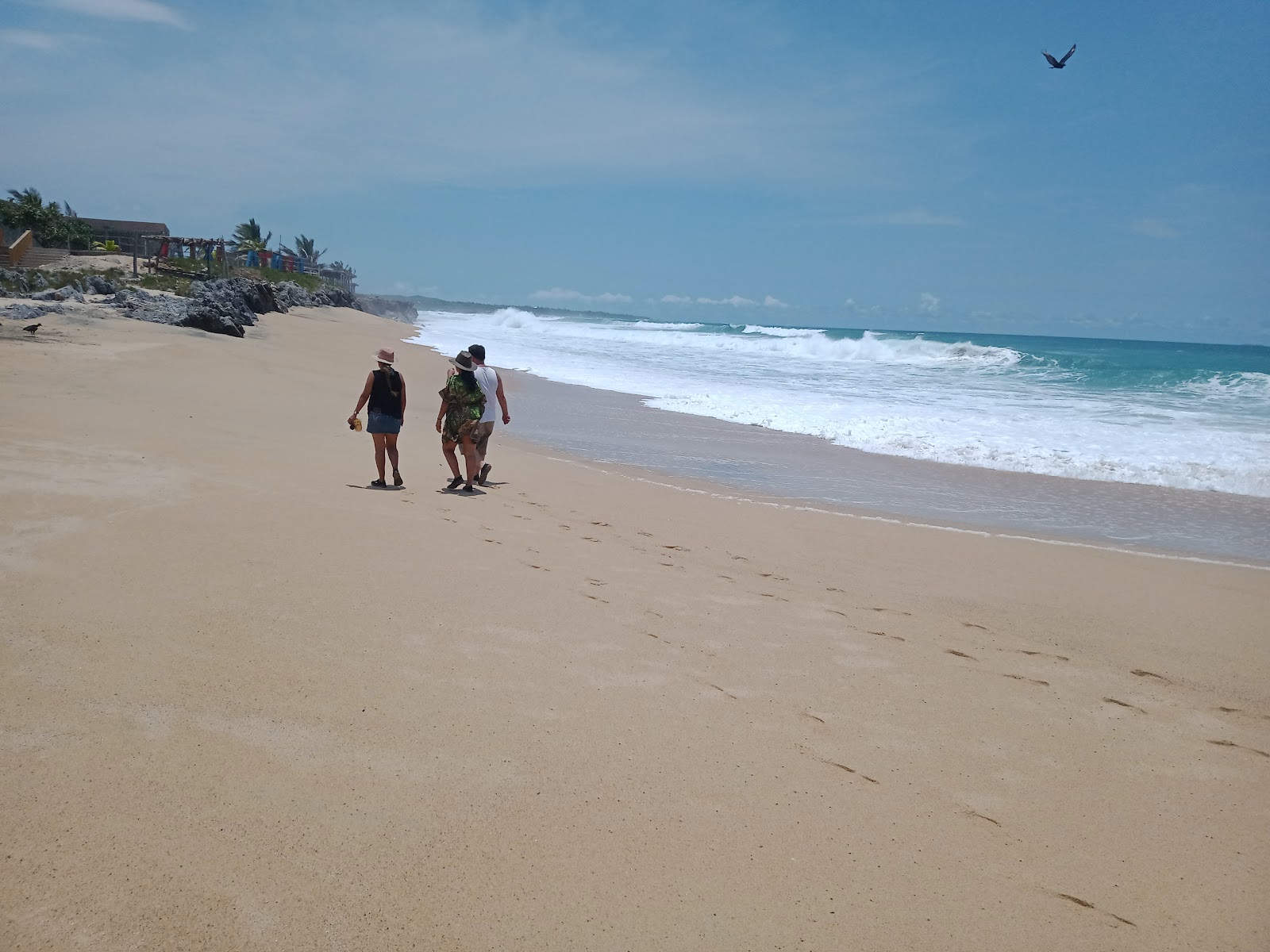 Ixtapilla beach的照片 具有非常干净级别的清洁度