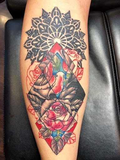 Explore diamond in the rough tattoo ideas, creative tattoo ideas in Buffalo, available at Inktellectual Tattoo