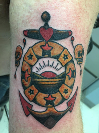 Explore violin tattoo ideas, creative tattoo ideas in Libertyville, available at Art With Atattooed