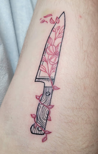 Explore egyptian hand tattoo ideas, creative tattoo ideas in Chattanooga, available at Studio 222