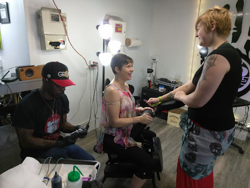 Explore cute female tattoos ideas, creative tattoo ideas in Atlanta, available at Iron Palm Tattoos & Body Piercing Atlanta