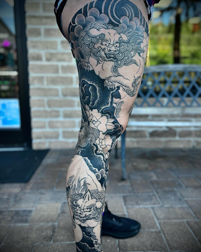 Explore japanese kanji tattoo ideas, creative tattoo ideas in Virginia Beach, available at Salt Water Tattoo
