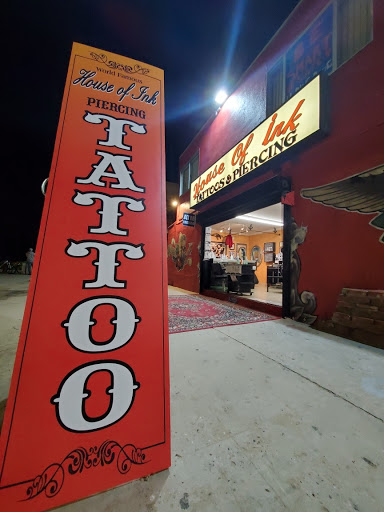 Explore mens script tattoo ideas, creative tattoo ideas in Venice, available at House of Ink