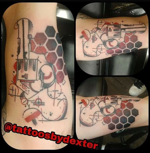 Explore tattoo ideas for men hand, creative tattoo ideas in Mckinney, available at Borrowed Time Fine Art Gallery Tattoo Shop