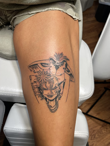 Explore aruba tattoo ideas, creative tattoo ideas in Butler, available at Kryptic Skin Tattoo