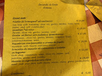 Menu du Bosa, Locanda Di Corte à Bosa
