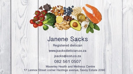 Janene Sacks Registered Dietician