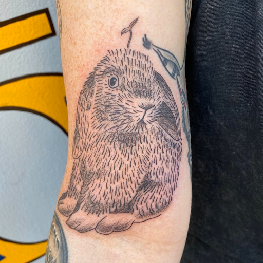 Find goat tattoo ideas for your next unique tattoo in San Francisco at Two Cranes Tattoo