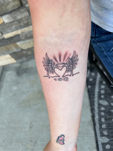 Explore art deco tattoo ideas, creative tattoo ideas in Calhoun, available at Immortal Tattoos