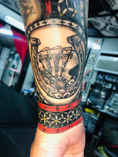 Explore mateo tattoo ideas, creative tattoo ideas in Wasilla, available at Doulos Tattoo, The Tattoo Shop