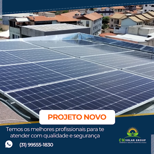 Logo da empresa - CM SOLAR GROUP