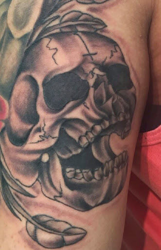 Explore american flag tattoo ideas, creative tattoo ideas in Colorado Springs, available at Empire Tattoo Co.