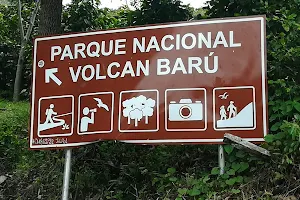 Entrance To Volcan Baru Trail - End Of Paved Road image