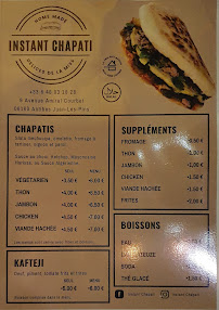 Aliment-réconfort du Restauration rapide Instant Chapati à Antibes - n°2